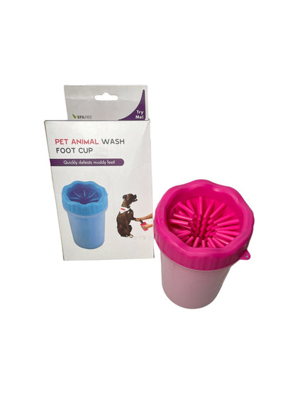 VASO PORTATIL LIMPIADOR DE HUELLAS PARA MASCOTA